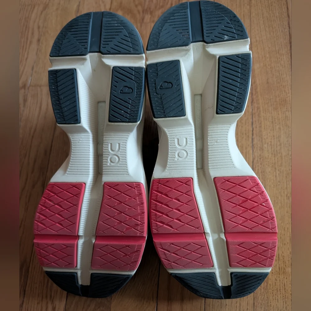 Men's On Cloud Pulse, Stone/Red, 11.5 US - Picture 7 of 8